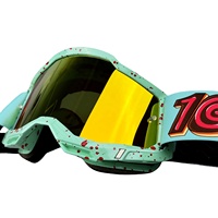 Lunettes de moto en gros, lunettes de motocross, lunettes de cyclisme et de ski, monture PC coupe-vent, verres photochromiques UV400, légères, demi-masque