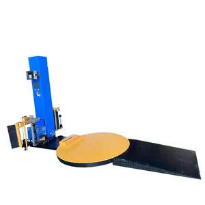 Arm Rotation Fixed Plastic Wrapper Machine Automatic Stretch Wrap Machine Pallet Wrapper