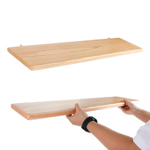 24x9 <span class=keywords><strong>inch</strong></span> sồi nổi Kệ tường kệ sách cho phòng ngủ nhà bếp phòng khách trang trí nội thất gắn nổi kệ cho tường - Product Image 1