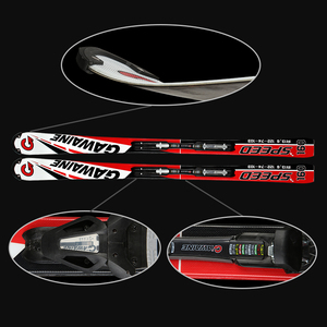 ARDEA OEM Ski de montagne alpin professionnel en fibre de verre avec noyau en bois pour les sports d'hiver - Product Image 2