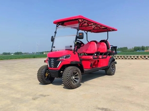 Vendita calda 6-passeggeri Off-Road Golf Cart veicolo elettrico con batterie al litio e piombo-acido strada legale negli Stati Uniti - Product Image 2