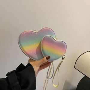 2023 New Fashion Vintage Ladies Handbag Cute Peach Heart-Shaped <b>Bag</b> Diamond Zipper Portable Cute Heart-Shaped <b>Bag</b> for Women - Product Image 3