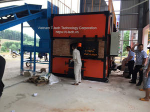 Incinerador de solución de residuos de fábricas y empresas de fabricación, equipo de eliminación de residuos industriales con alta eficiencia - Product Image 5