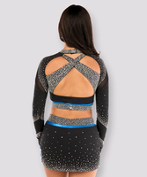 Tenues de cheerleading personnalisées Allstar Elite pour enfants, respirantes, avec strass scintillants, sublimation, pour la performance et la pratique de la danse
