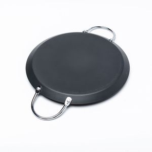 Tùy chỉnh thiết kế hiện đại Burger nướng <span class=keywords><strong>PAN</strong></span> bpa-miễn phí tấm phẳng bánh không dính Carbon thép Frying <span class=keywords><strong>Pan</strong></span> - Product Image 5