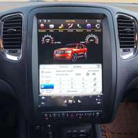 Radio Android 12,1 pouces avec GPS, navigation et Carplay pour lecteur DVD avec écran tactile intégré DSP pour Dodge Durango 2011-2020