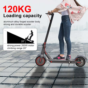 สกู๊ตเตอร์ไฟฟ้า EU Germany Stock 350W ล้อ 8.5 นิ้ว ยางตัน ควบคุมผ่านแอพ พับได้ กันน้ำ สำหรับผู้ใหญ่ - Product Image 2