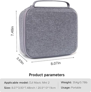 EVA Carrying Case Storage <b>Bag</b> Hard Shell Box for DJI <b>Mini</b> 2 Drone - Product Image 3