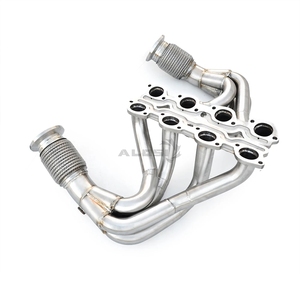 Collecteur d'échappement pour <span class=keywords><strong>Ferrari</strong></span> <span class=keywords><strong>458</strong></span> 4.5 2009-2015 / SP12 EC 4.5 2012-2015 en acier inoxydable – Amélioration de puissance - Product Image 3