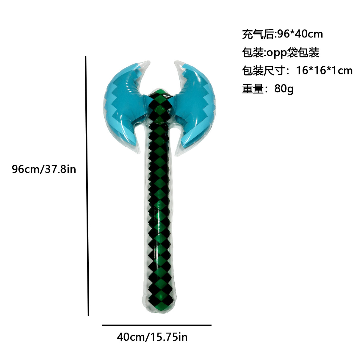 Confezione in sacchetto blu a doppia faccia