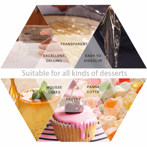 Feuilles <span class=keywords><strong>de</strong></span> <span class=keywords><strong>Gélatine</strong></span> en Or Comestibles Meilleures Ventes pour Pâtisserie et Cheesecake - Product Image 6