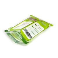 Vente en gros 1kg 2kg 5kg 10kg de riz en plastique sous vide pochette d'étanchéité transparente à 3 côtés sacs d'emballage faciles à déchirer