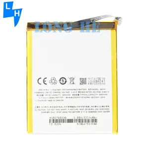 Meizu E2 3400mAh 3.85V cep telefonu pil için BA741 polimer lityum pil