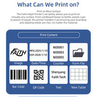 Impresora Portátil Mini de Inyección de Tinta para Etiquetas y Logotipos, de Secado Rápido, para Pequeñas Empresas, Venta al Por Mayor