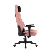 Chaise de jeu de luxe de tâche de mousse de moule de tissu rose moderne de sécurité de haute qualité pour le volant