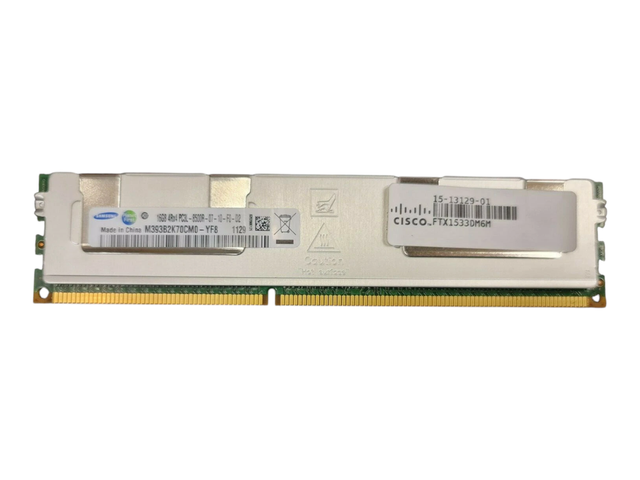 16GB 4Rx4 PC3L-8500R DDR3-1066 ECC RDIMM Server Memory 15-13129-01