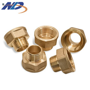 NLD toptan sıkıştırma paslanmaz çelik sıkma sıhhi tesisat bağlayıcı 1/2 ''3/4-1'' meme pirinç adaptörü - Product Image 1