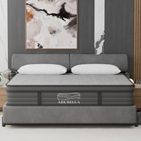 Matelas hybride directement de l'usine, OEM ODM, personnalisation de la marque, vente en gros, matelas pour lit Queen Size