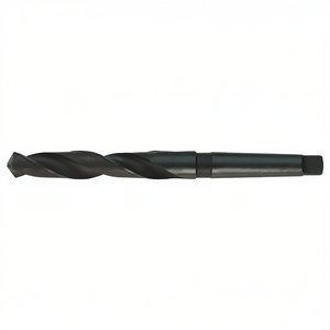 Broca helicoidal de vástago cónico de 10 mm de acero de alta velocidad para perforación de metales - Product Image 2