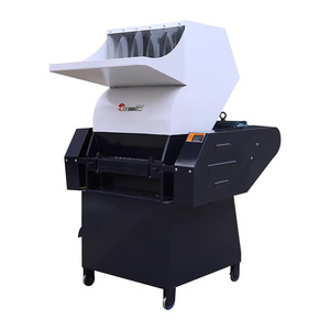 <b>Plastic</b> Film Crusher 7.5 Kw Single Shaft High Carbon Steel Blade <b>Strip</b> Cut For PVC PP Nylon Scrap Processing - Product Image 1
