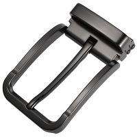 Boucles de ceinture pour hommes à boucle ardillon 35MM, en alliage, avec trou, logo personnalisé, OEM, vente en gros