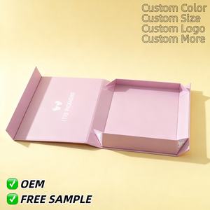 Caja Magnética Plegable Personalizada para Calcetines, Camisas y Regalos, Caja Pequeña Personalizada con Materiales Reciclados <span class=keywords><strong>en</strong></span> Relieve - Product Image 2