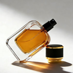 Flacone Spray Vuoto per Profumo Personalizzato con Logo, 30ml 50ml 100ml, Bottiglia in Vetro Trasparente con Tappo in Pelle - Product Image 3