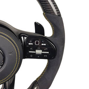 Volant sport personnalisé modifié pour Mercedes Benz Classe A GLA B GLB C <span class=keywords><strong>GLC</strong></span> E GLE CLS <span class=keywords><strong>2023</strong></span> - Product Image 4