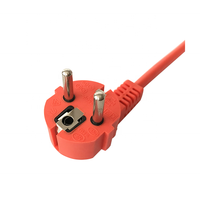 Câble d'extension électrique à 3 broches certifié VDE norme européenne résistant aux UV, prise Schuko allemande à 3 broches, appareil électroménager