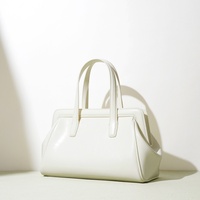 Pochette de luxe en cuir véritable GL avec fermeture éclair, souple, durable, écologique, imperméable et légère pour femme – Tendance estivale