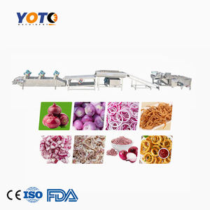 Ligne de production de pâte d'oignon, machine à laver les oignons, machine à broyer la purée d'oignon - Product Image 2