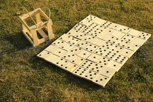 Juego de Dominó de Madera para Niños, Hecho a Mano, de Alta Calidad, con Caja de Madera - Product Image 5