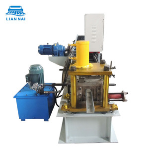 連奈全自動カスタム調整サイズCZパーリン冷間成形チャンネルロールフォーミングマシン - Product Image 1