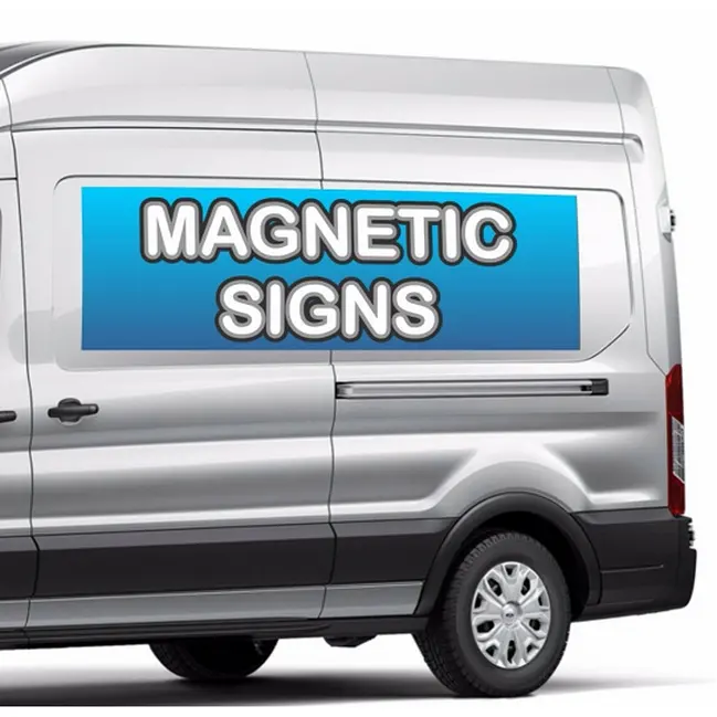 カスタムカー磁気バンパーステッカー広告ビジネスカバー会社ロゴ車のドアマグネットデカール車両用磁気サイン