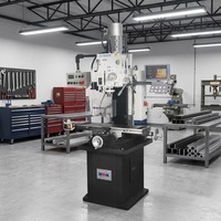 Machine de fraisage et de perçage verticale WDDM ZX7045SV, machine de perçage et de fraisage multifonctionnelle, machine de perçage et de fraisage de banc, pour le métal, le bois, le taraudage, usage intensif
