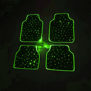 Kit de Fibra Óptica Starlight de 12V para Auto con Borde Decorativo, Control Remoto RF por APP, Alfombrillas de 4 Estrellas para Auto - Product Image 2