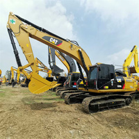 Excavatrice hydraulique sur chenilles Caterpillar 329D2 d'occasion, 29 tonnes, de fabrication japonaise, en bon état
