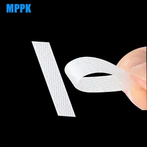 MPPK 3000meters 0.63mm Thick 12mm Width Transparent Belt PP Strap Roll for PP Box Strapping Machine