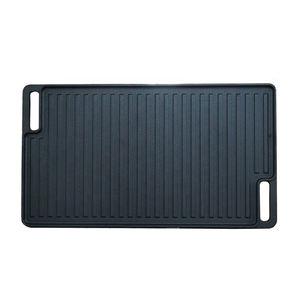 ChuiHua Discount Cast Iron Griddle Reversible <strong>Grill</strong> Griddle <strong>Pan</strong> Non-Stick Double Burner Griddle <strong>Grill</strong> <strong>Pan</strong> Cookware for BBQ - Product Image 5