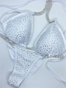 Özel siyah mayo İpli dize Tanga Bikini seti mayo <span class=keywords><strong>2</strong></span> parça Set kadın mayo Tanga dize Bikini seti - Product Image 6