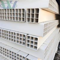 Conduit de câbles de télécommunication en PVC anti-corrosion 300mm 225mm Multi-Grid Square Flexible Souterrain Protection des câbles de télécommunication PVC