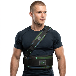 Ceinture de Soutien Lombaire en Néoprène Légère et Robuste pour la Musculation, Fermeture Antidérapante à Boucle, Ajustable, Unisexe - Product Image 1