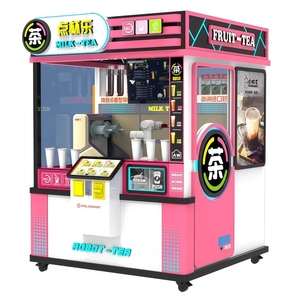 Máquina de Té con Leche Totalmente Automática e Inteligente, Máquina Expendedora de Té con Leche de Autoservicio con Brazo Robótico, Tienda de Té con Leche 24 Horas - Product Image 2