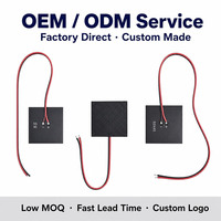 Fabrication OEM directe de panneaux solaires SMT 0,3W 0,9W 1,5W 5V 6V ETFE pour affichage en salle de conférence et moniteur de qualité de l'air