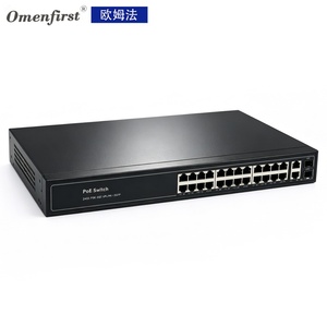 Switch di rete Full <span class=keywords><strong>Gigabit</strong></span> 24 porte POE Switch con 2 SFP 2 Giga Uplink per telecamera IP Ap CCTV 10/100/1000Mbps - Product Image 4
