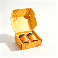 Boîtes d'emballage de luxe recyclables de qualité supérieure avec insert, boîte d'expédition, boîte d'emballage pour bocaux et aliments en conserve