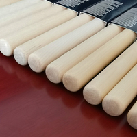 Baguettes de batterie 5A en bois, pointe ovale antidérapante, pour batterie jazz, batterie électronique, instrument de musique, percussion, artisanat