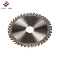 Lame de scie circulaire en acier au carbure TCT de 4 pouces (110 mm) 30T/40T/60T pour la coupe du bois