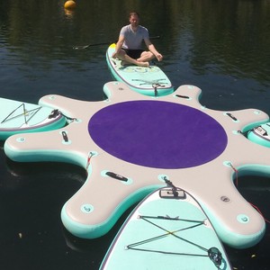 Diydia — station de yoga flottant d'eau de 3m, matériel pour paddle gonflable - Product Image 5