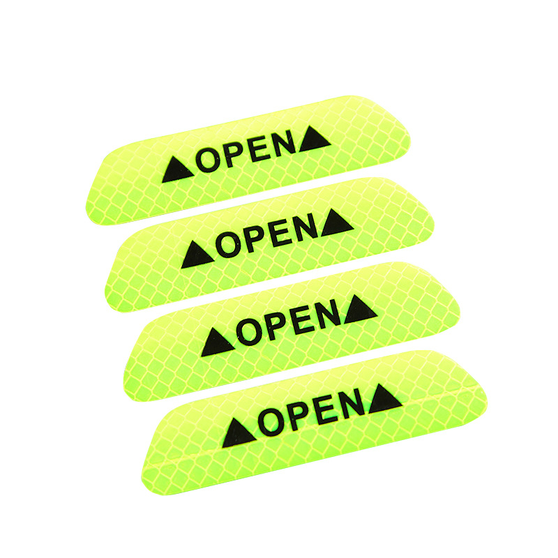 Открывающаяся Светоотражающая наклейка на дверь автомобиля